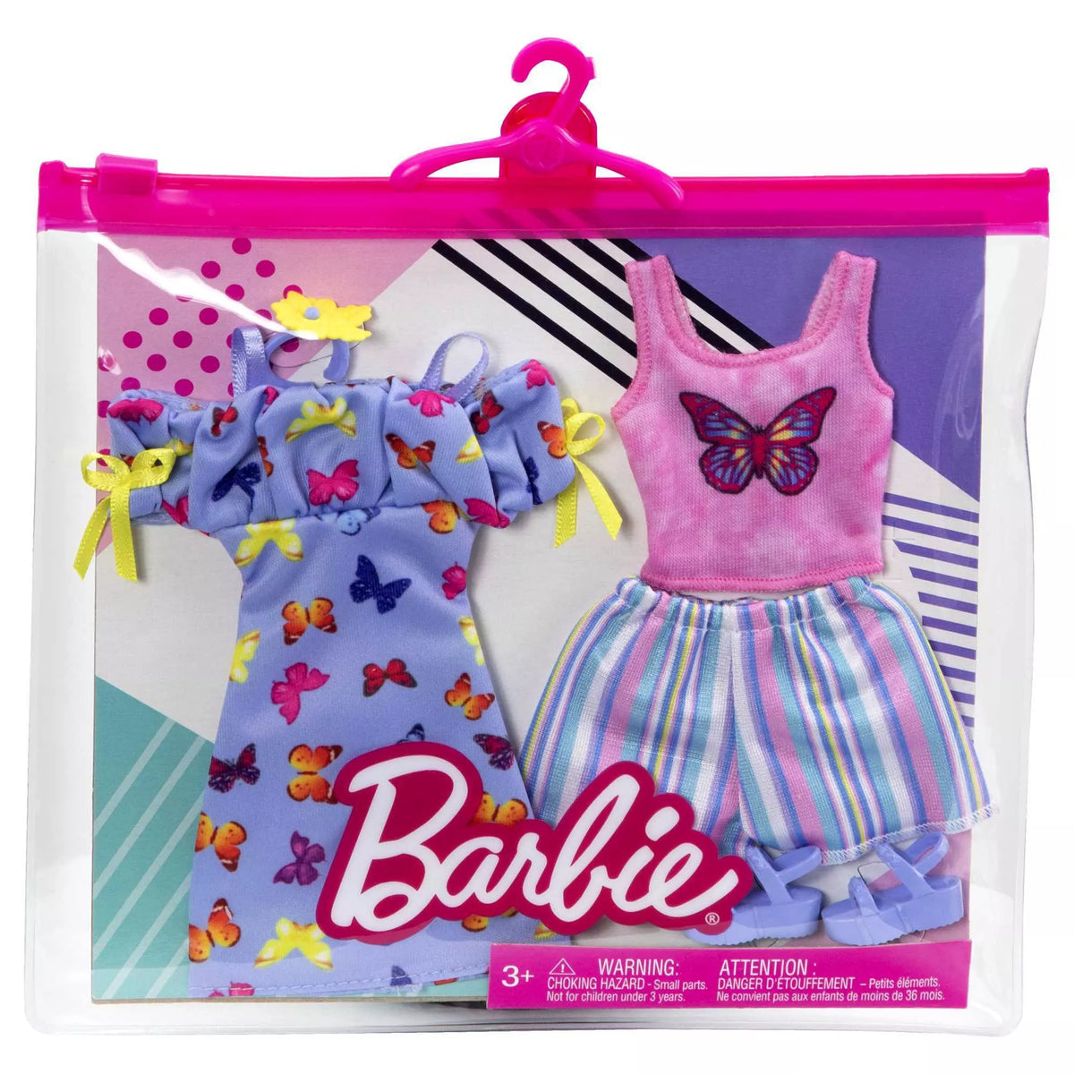 BARBIE dviejų drabužių komplektų rinkinys (GWF04)