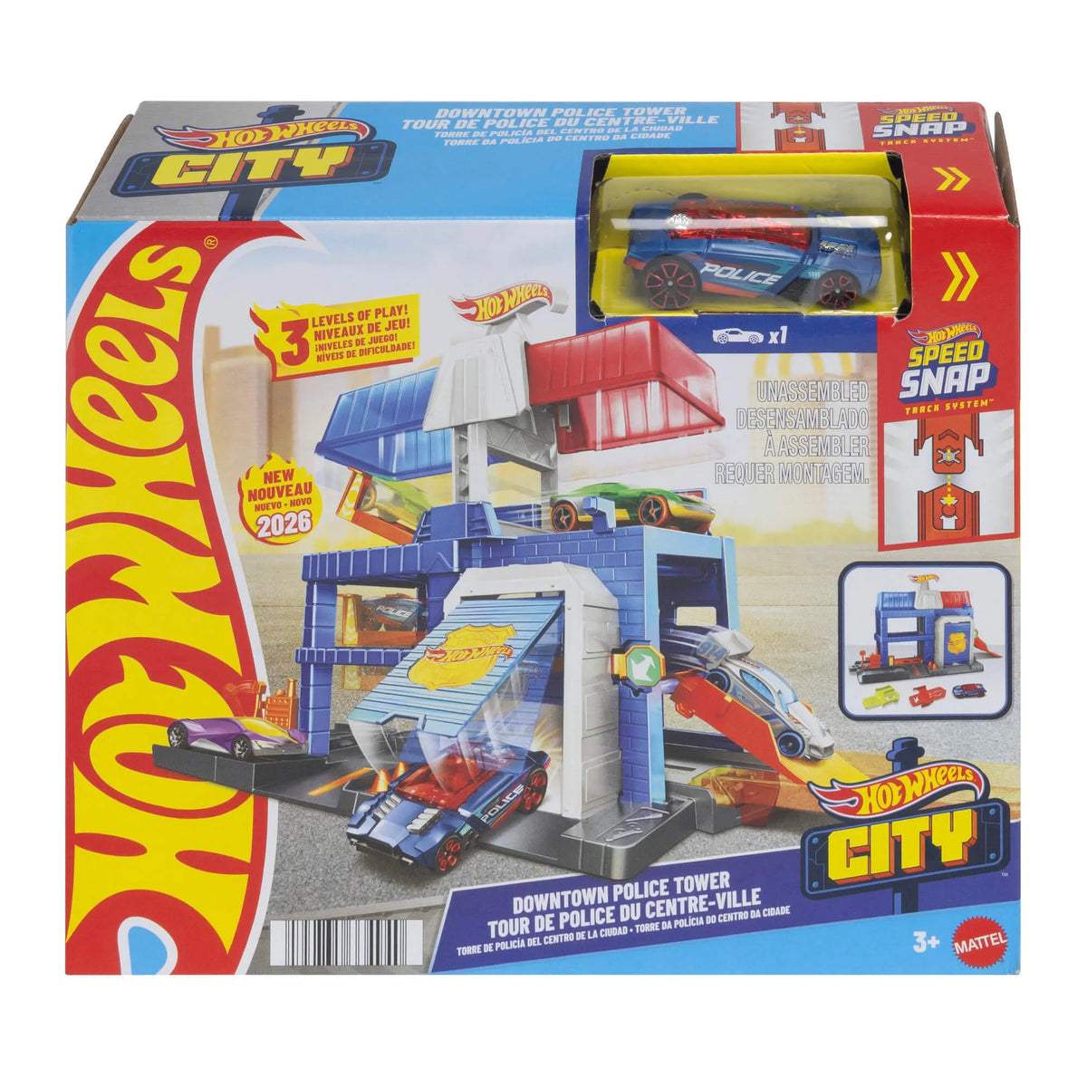 HOT WHEELS CITY rinkinys – Miestas (HDR24)