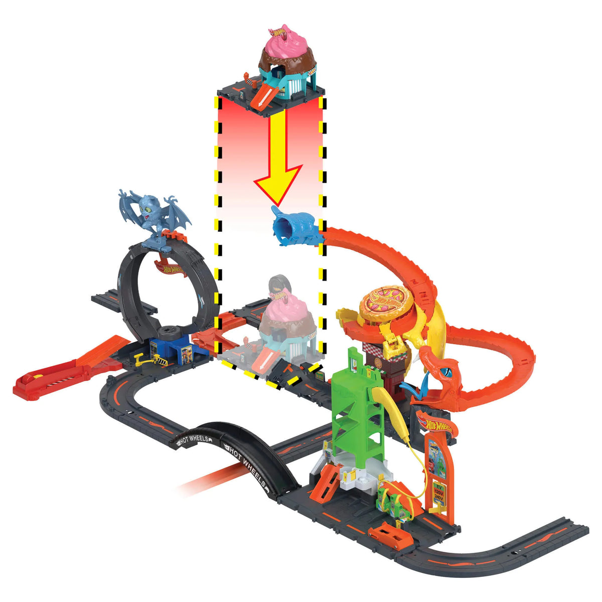 HOT WHEELS CITY rinkinys – Miestas (HDR24)