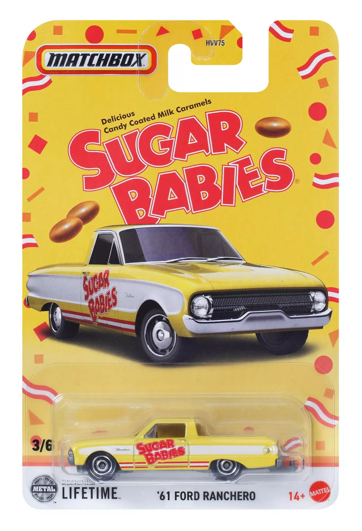 MATCHBOX saldainių tematikos automodeliukas (HVV75)