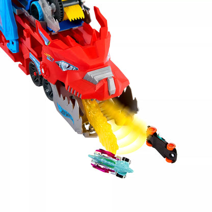 HOT WHEELS CITY transporteris – Dvigubas drakonas (JBM72)