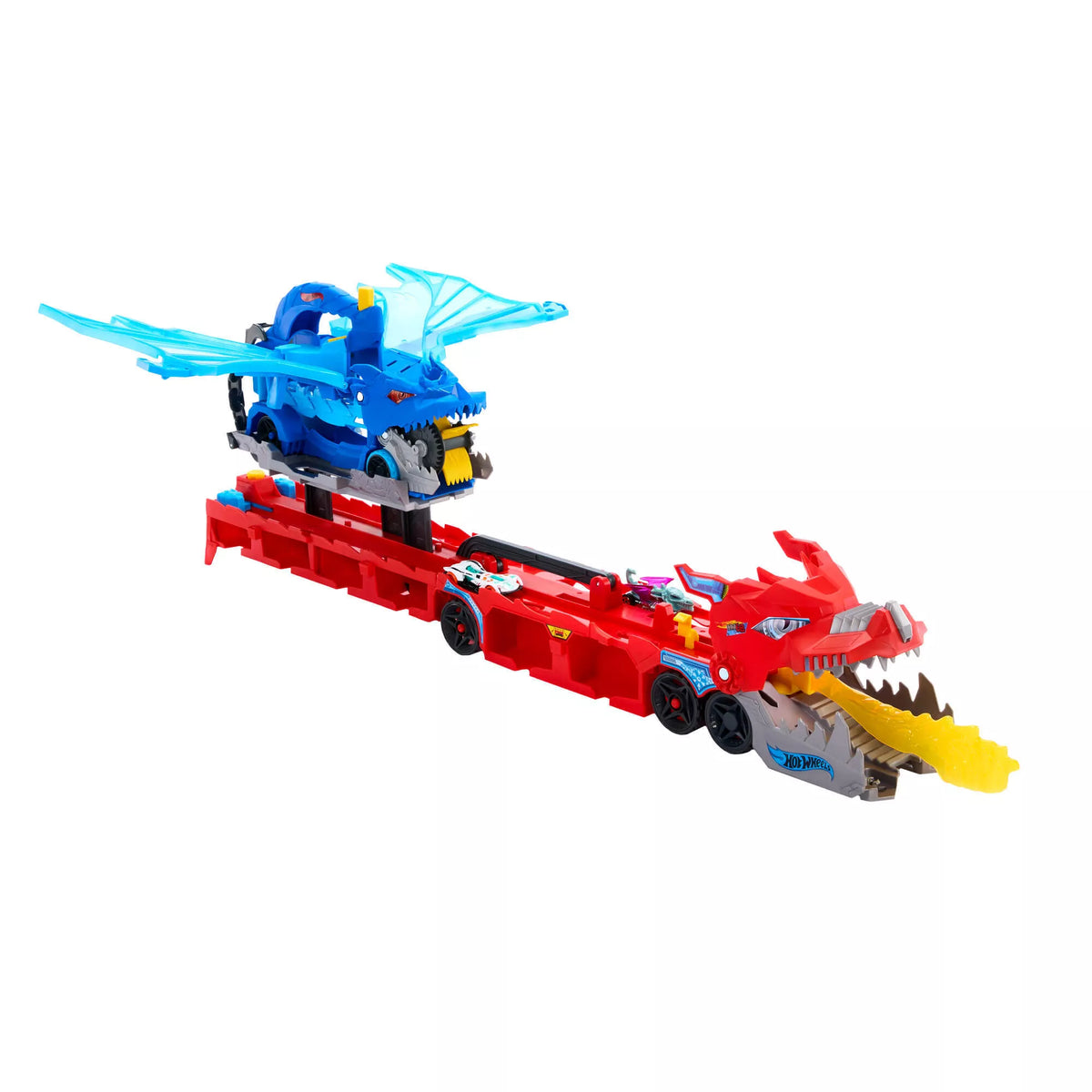 HOT WHEELS CITY transporteris – Dvigubas drakonas (JBM72)