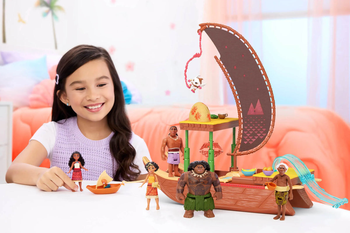 DISNEY PRINCESS MOANA Vajanos laivo rinkinys (JBT54)