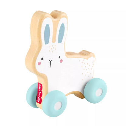 FISHER-PRICE stumdomas medinis žaislas – Triušiukas (JDM52)