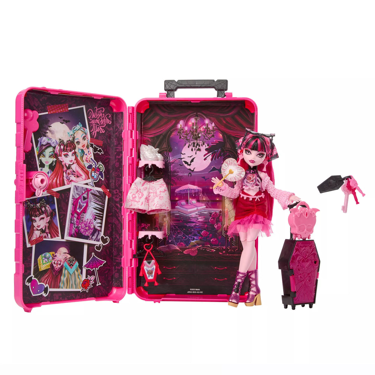 MONSTER HIGH SKULLTIMATE SECRETS Drakulauros rinkinys (JDR50)