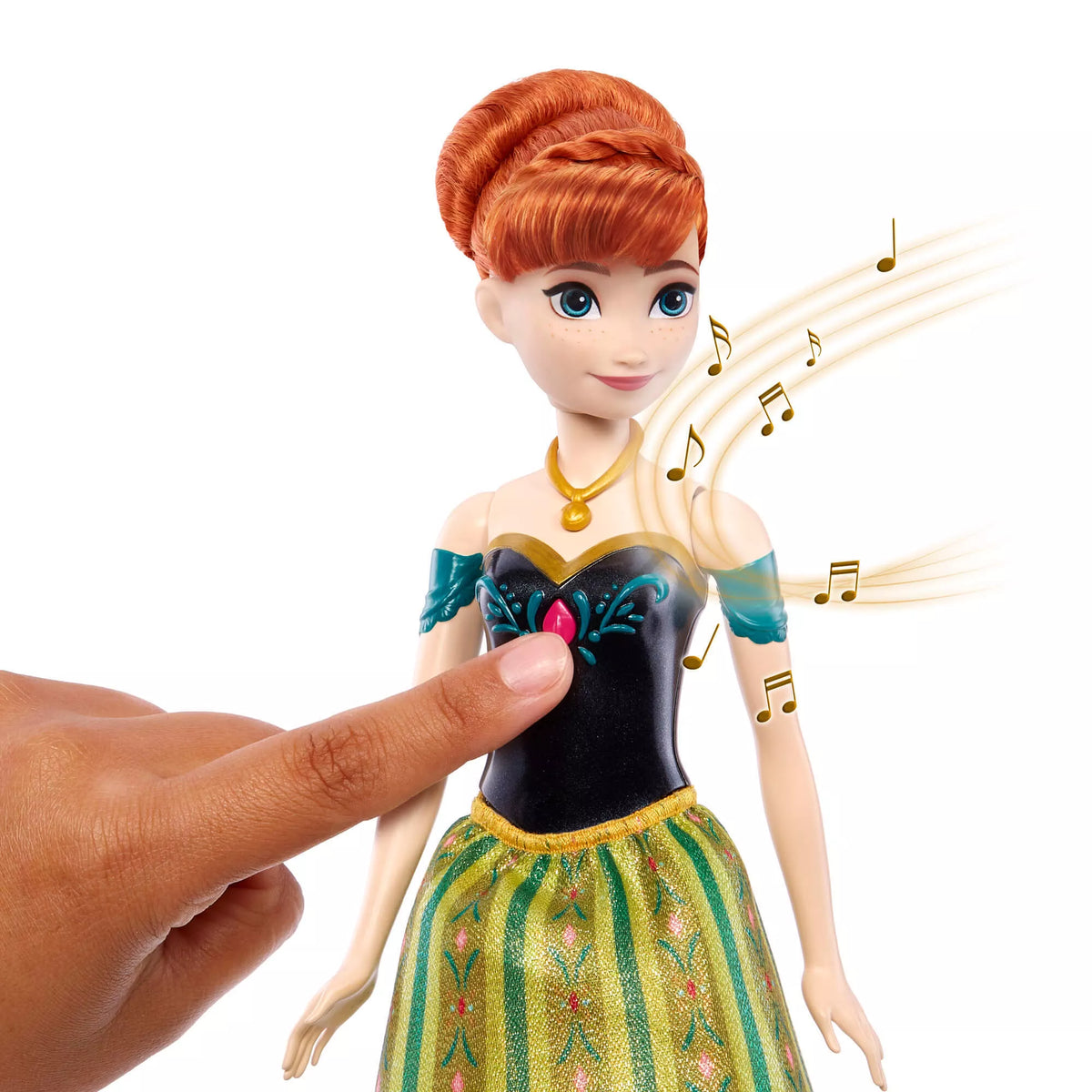 DISNEY FROZEN dainuojanti lėlė Ana (JDX53)