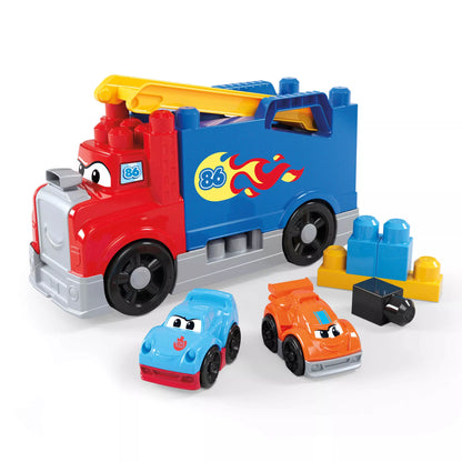 MEGA BLOKS konstruktorius – sunkvežimis su trasa (JFR29)