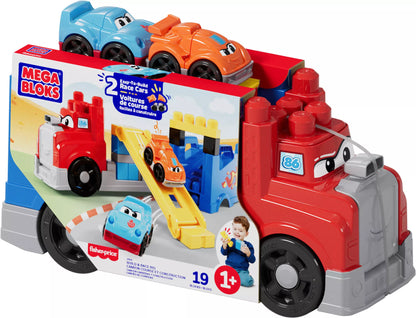 MEGA BLOKS konstruktorius – sunkvežimis su trasa (JFR29)
