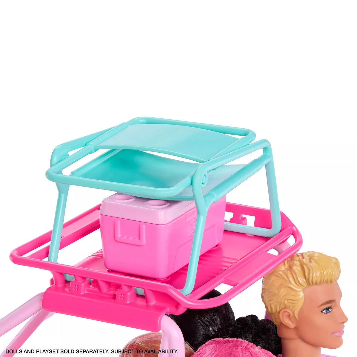 BARBIE MYSTERIES BEACH BUGGY paplūdimio automobilis (JFV68)