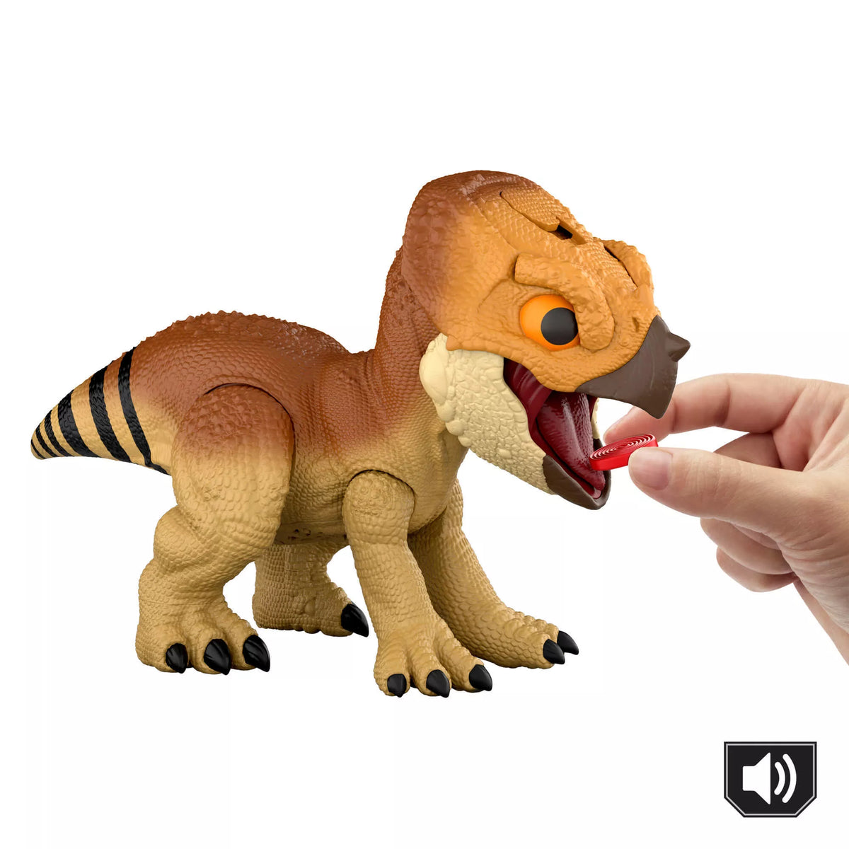 JURASSIC WORLD interaktyvus dinozauras – Aquilops (JGC01)