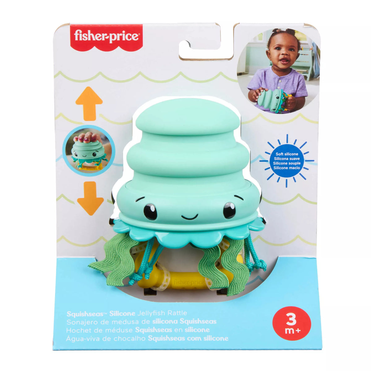 FISHER-PRICE barškutis – kramtukas 2 in 1 (JHB54)