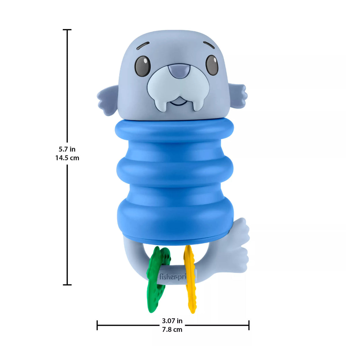 FISHER-PRICE barškutis – kramtukas 2 in 1 (JHB54)