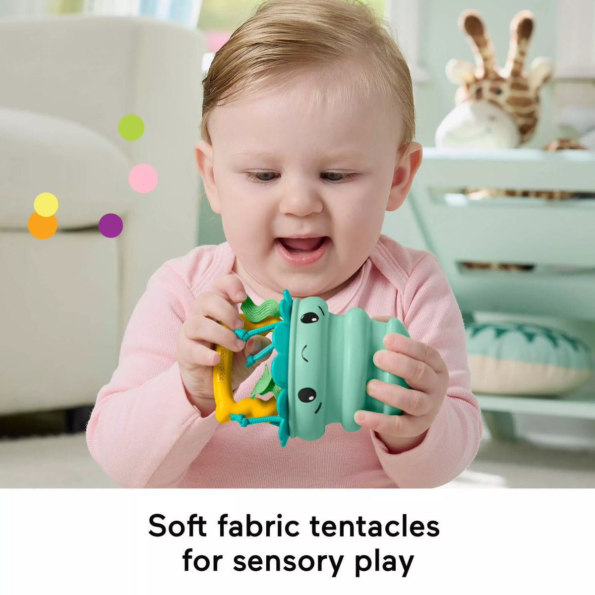 FISHER-PRICE barškutis – kramtukas 2 in 1 (JHB54)