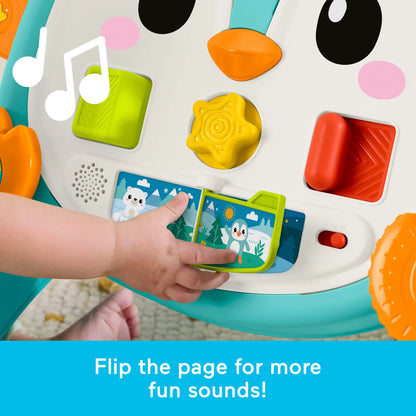 FISHER-PRICE 2 in 1 muzikinė pingvino vaikštynė (JHF74)