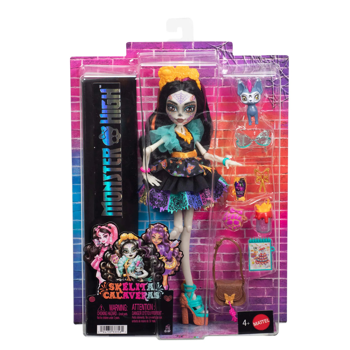 MONSTER HIGH lėlė Skelita (JHK34)