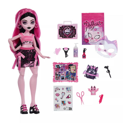 MONSTER HIGH SELF-SCARE SECRETS Drakulauros rinkinys