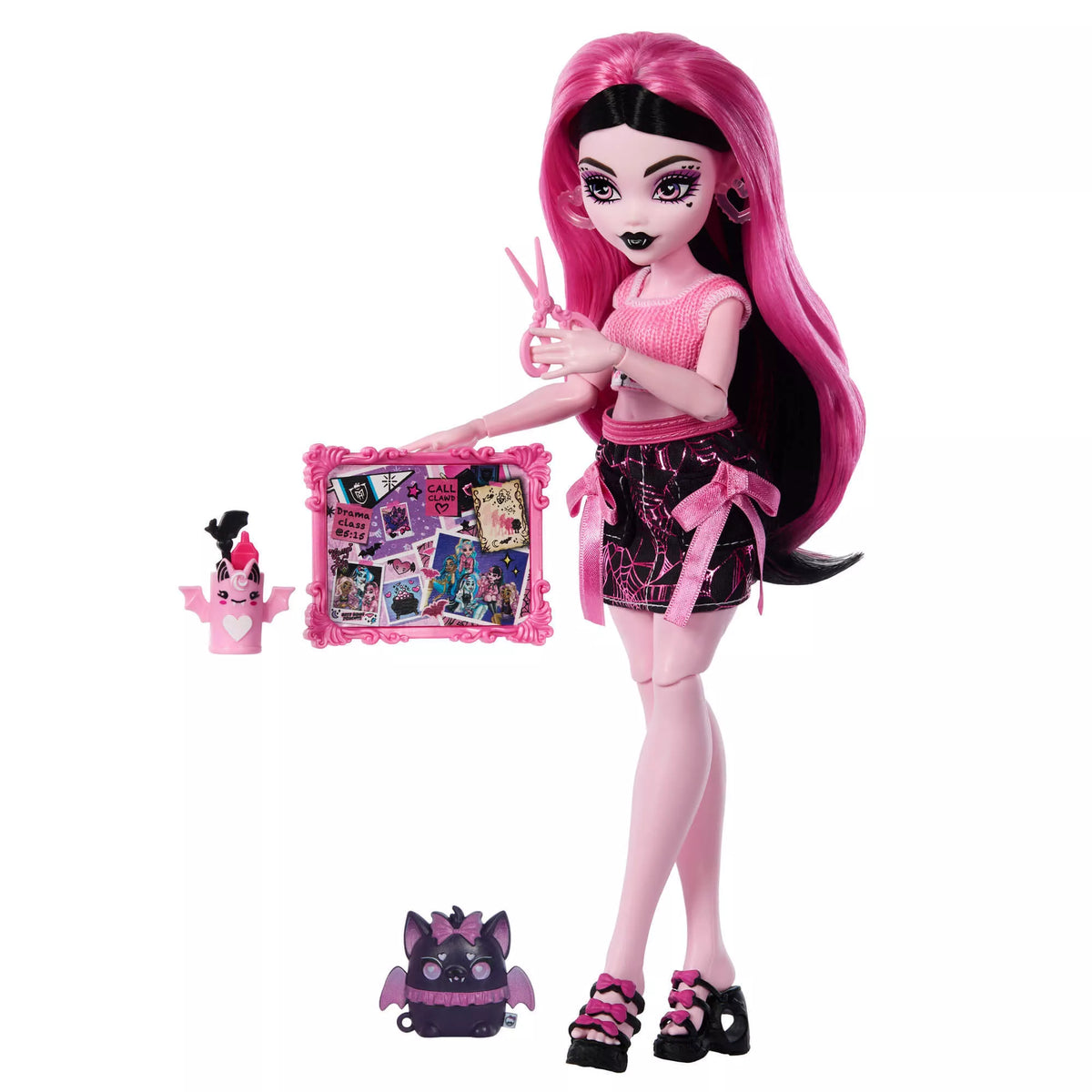 MONSTER HIGH SELF-SCARE SECRETS Drakulauros rinkinys