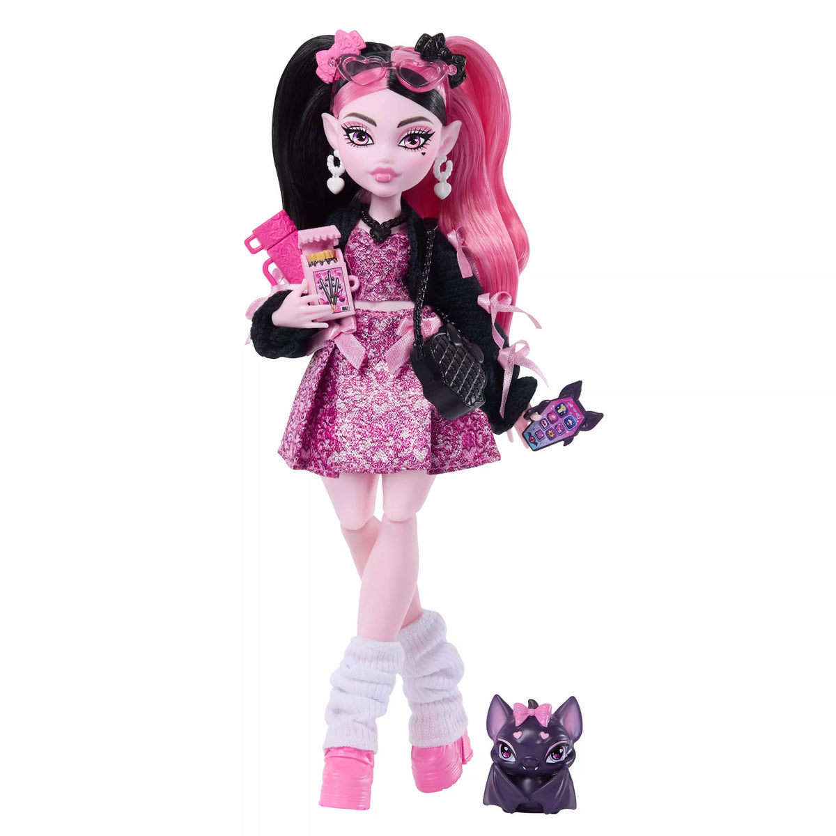 MONSTER HIGH lėlė Drakulaura (atnaujinta) (JHK29)