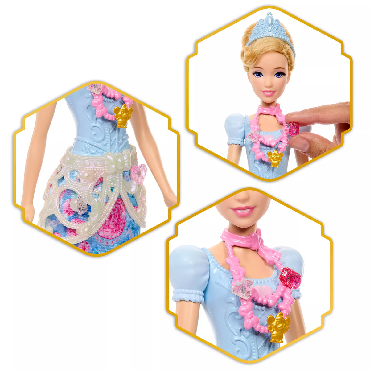 DISNEY PRINCESS JEWEL REVEAL Pelenės siurprizas (JHL50)