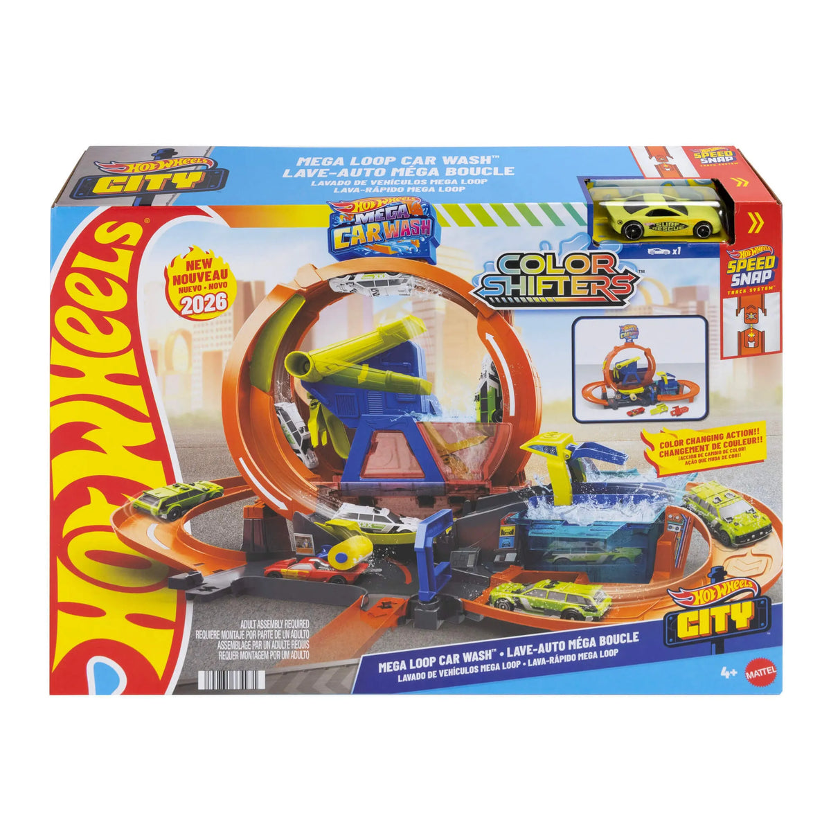 HOT WHEELS CITY mega plovykla (JHL97)
