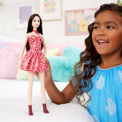 BARBIE madistė rausva suknele (JJN59)