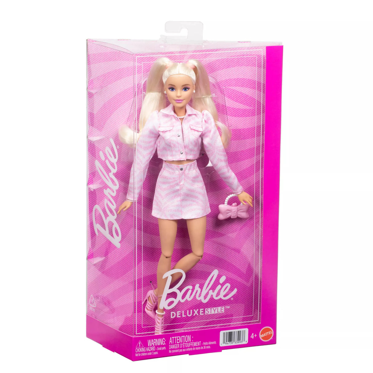 BARBIE DELUXE FASHIONISTAS šviesiaplaukė lėlė