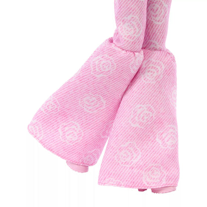 BARBIE DELUXE FASHIONISTAS lėlė rožiniu kostiumėliu