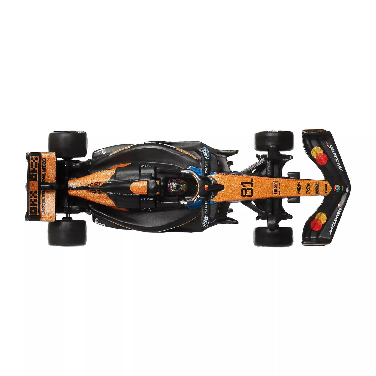 HOT WHEELS PREMIUM F1 McLaren Oscar Piastri bolidas 81 (JKD81)