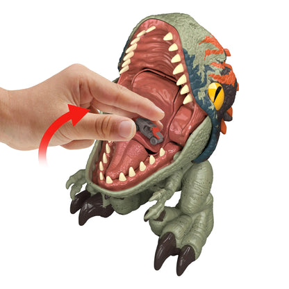 JURASSIC WORLD FIERCE FEEDER interaktyvus dinozauras Velociraptor (JKG86)