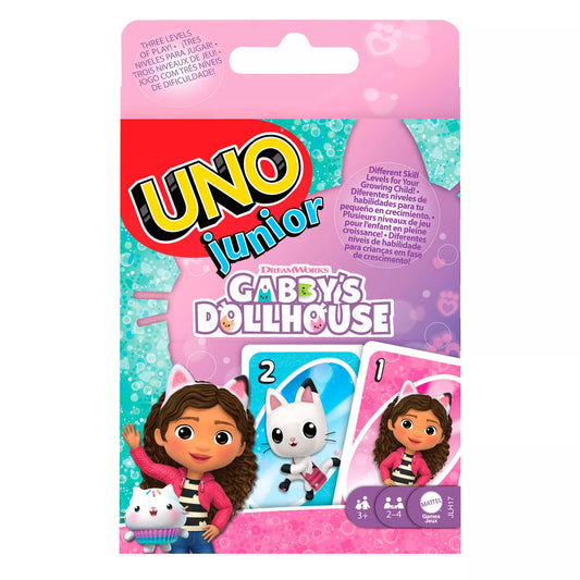 UNO JUNIOR kortos GABBY'S DOLLHOUSE (JLH17)