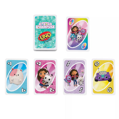 UNO JUNIOR kortos GABBY'S DOLLHOUSE (JLH17)