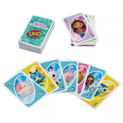 UNO JUNIOR kortos GABBY'S DOLLHOUSE (JLH17)