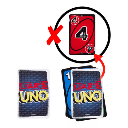 UNO kortos LIAR'S