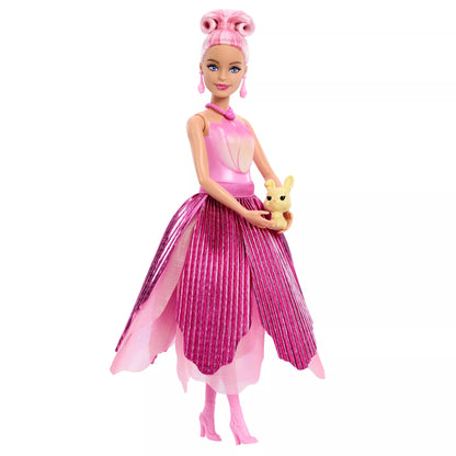 BARBIE TULIP SURPRISE lėlė gėlėje (JMF57)