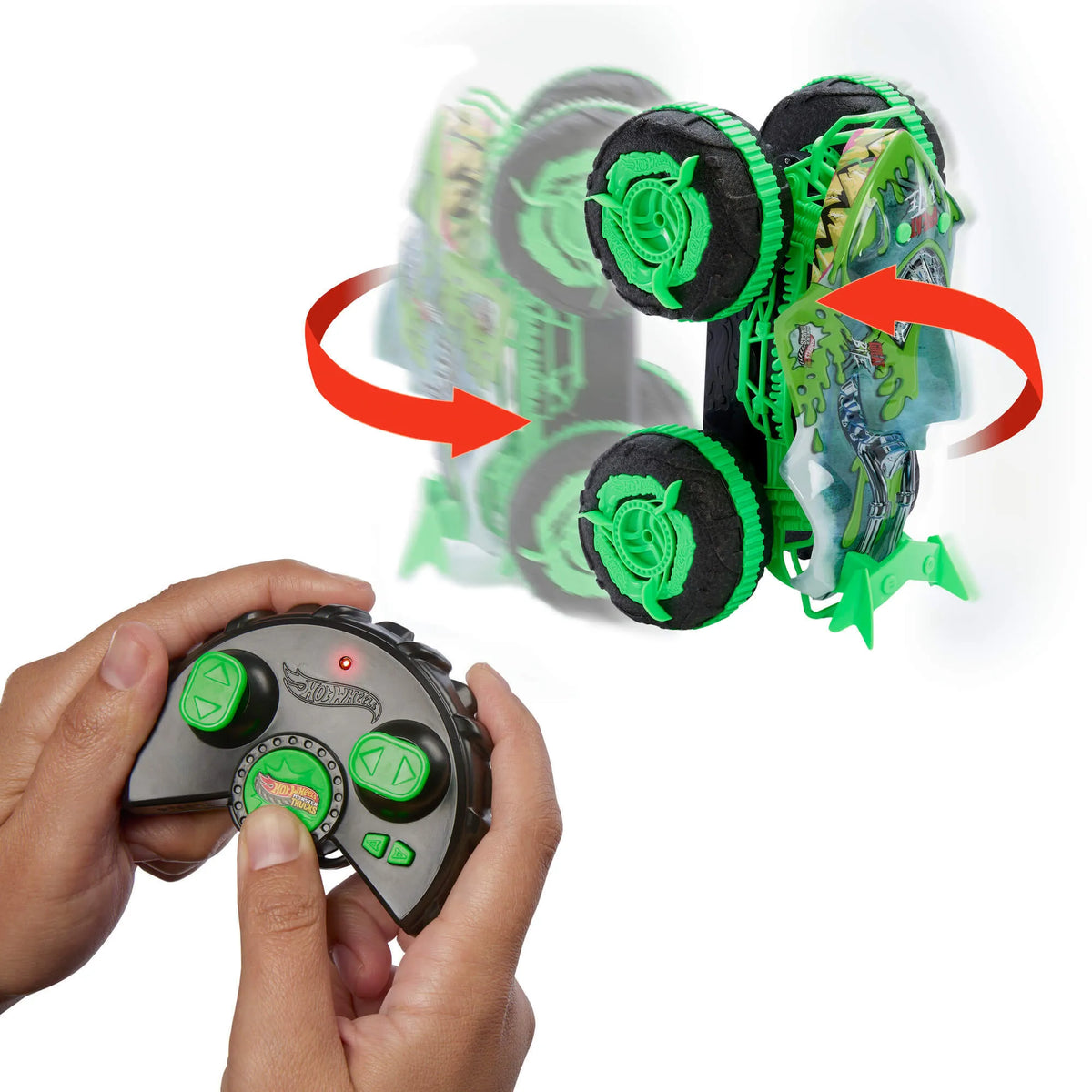 HOT WHEELS MONSTER TRUCKS RC automodelis – All-Terrain Great Bite (JMM76)