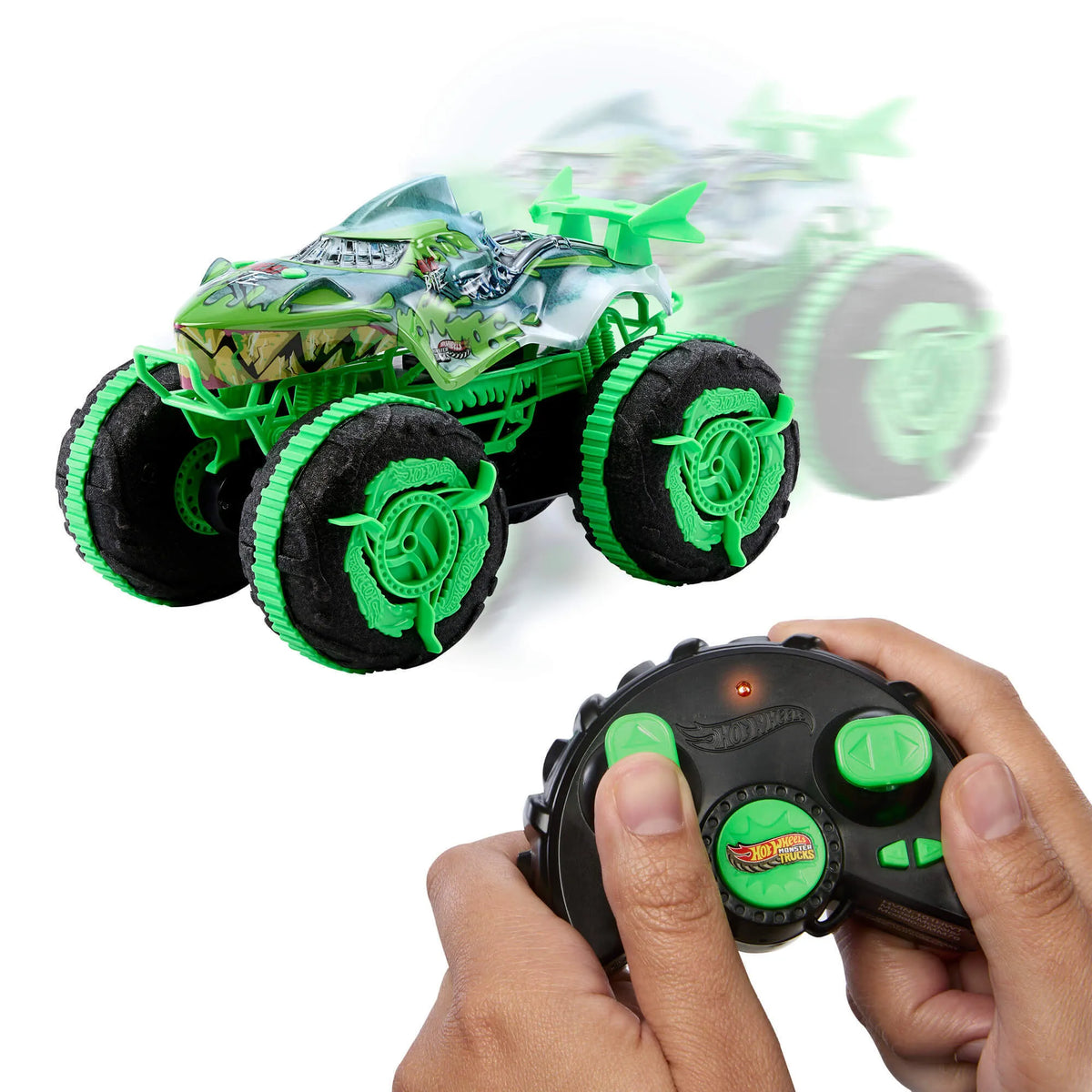 HOT WHEELS MONSTER TRUCKS RC automodelis – All-Terrain Great Bite (JMM76)