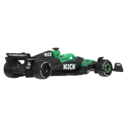 HOT WHEELS PREMIUM F1 Sauber Nico Hulkenberg ir Gabriel Bortoleto bolidai (2 vnt.) (JMM92)
