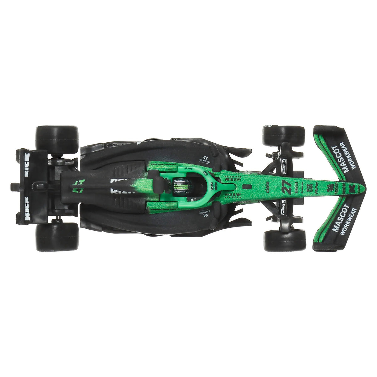 HOT WHEELS PREMIUM F1 Sauber Nico Hulkenberg ir Gabriel Bortoleto bolidai (2 vnt.) (JMM92)