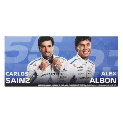 HOT WHEELS PREMIUM F1 Williams Carlos Sainz ir Alexander Albon bolidai (2 vnt.) (JMM98)