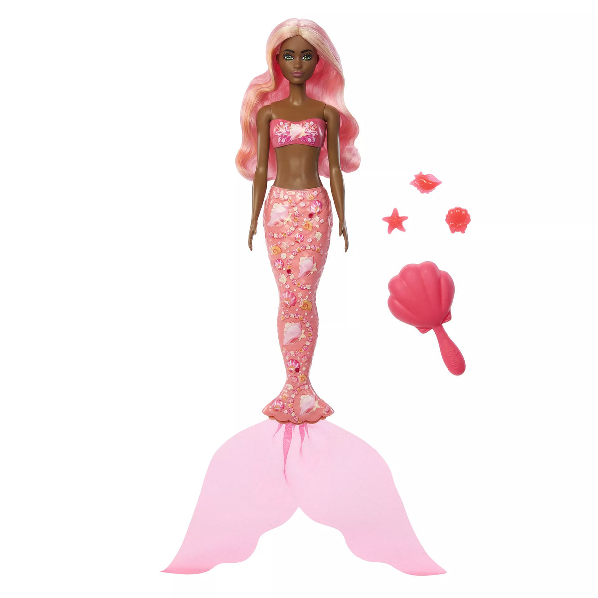 BARBIE COLOR REVEAL undinės siurprizų rinkinys, brangakmenių serija (JMW61)