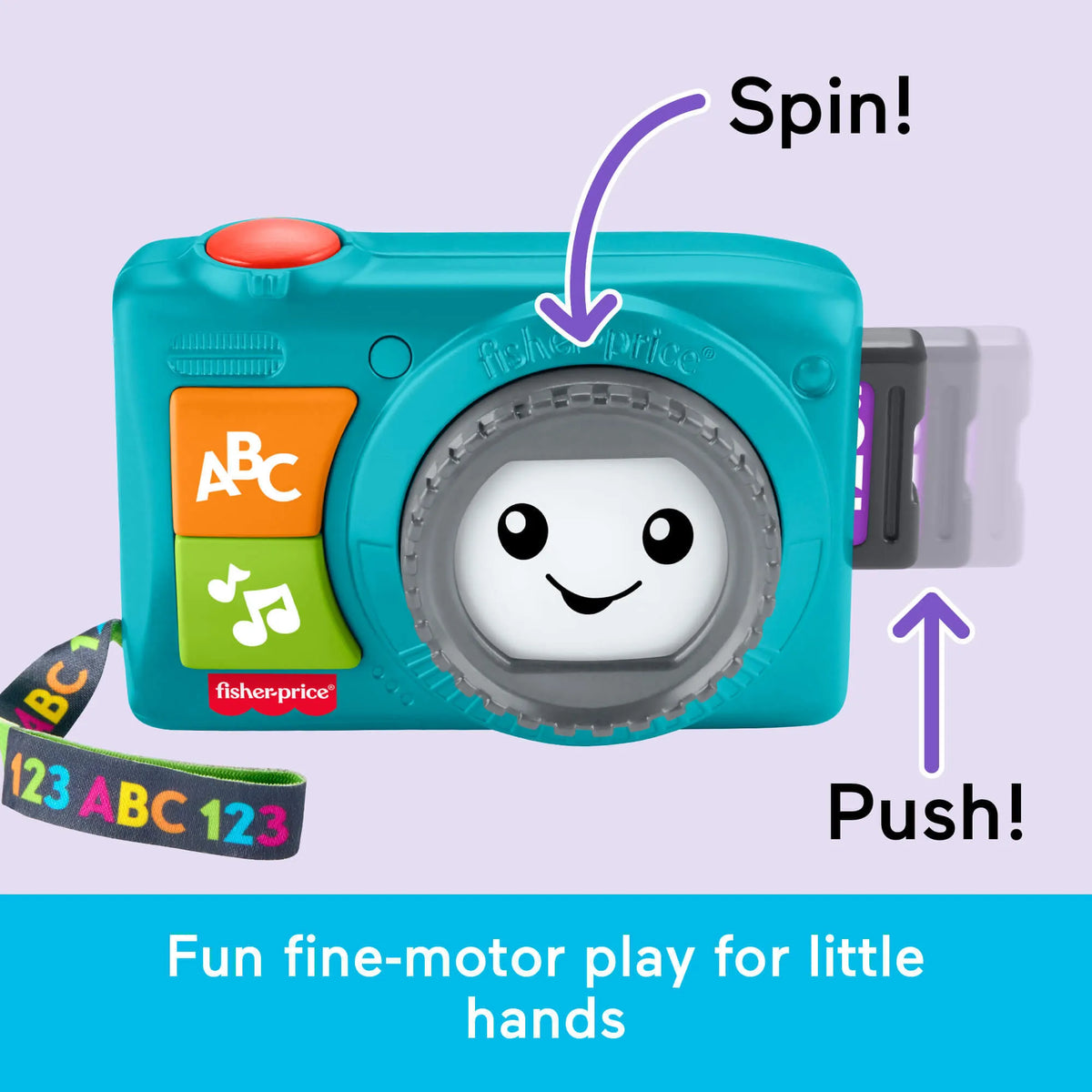 FISHER-PRICE LAUGH AND LEARN žaislinis fotoaparatas (JNV95)