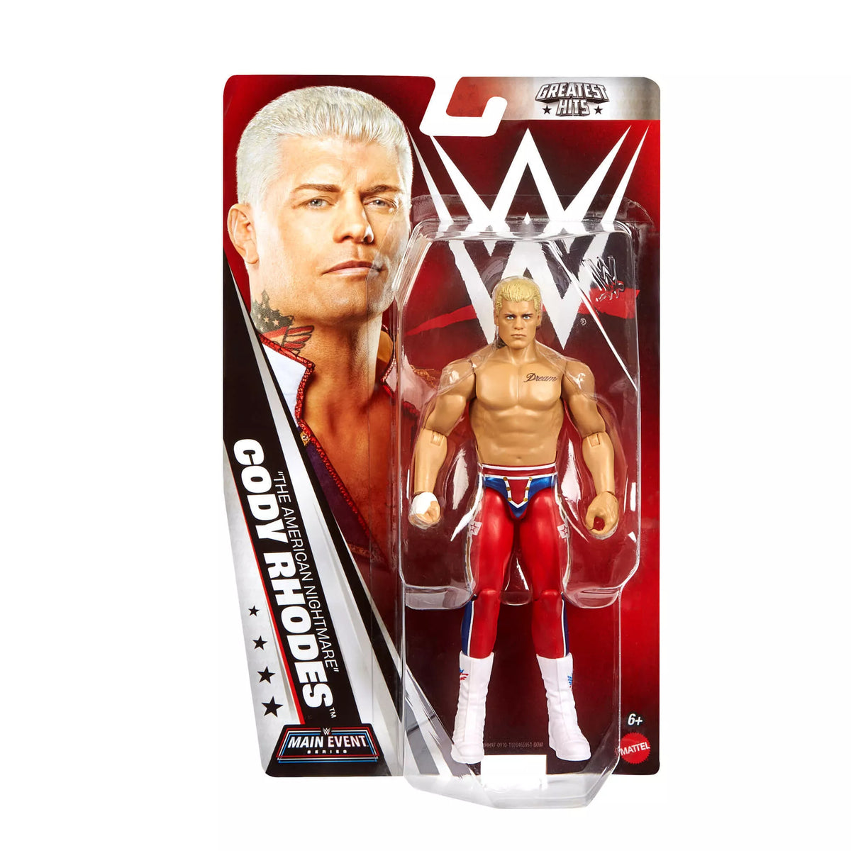 WWE BASIC ACTION imtynininko figūrėlė (GDF62)
