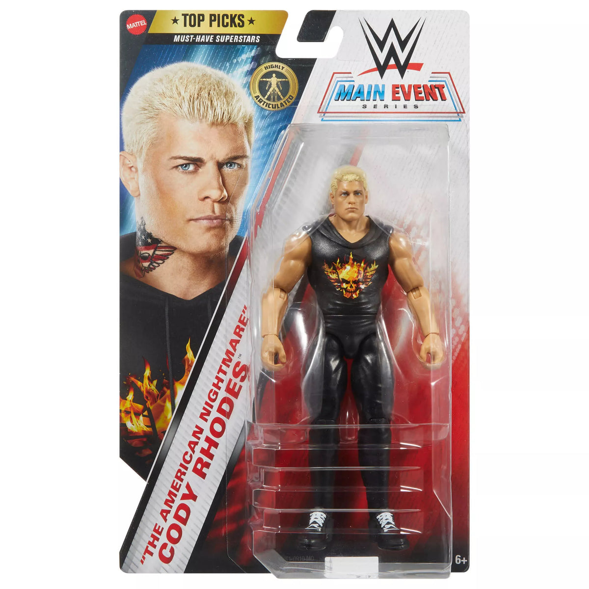 WWE TOP PICKS imtynininko figūrėlė (GFT58)