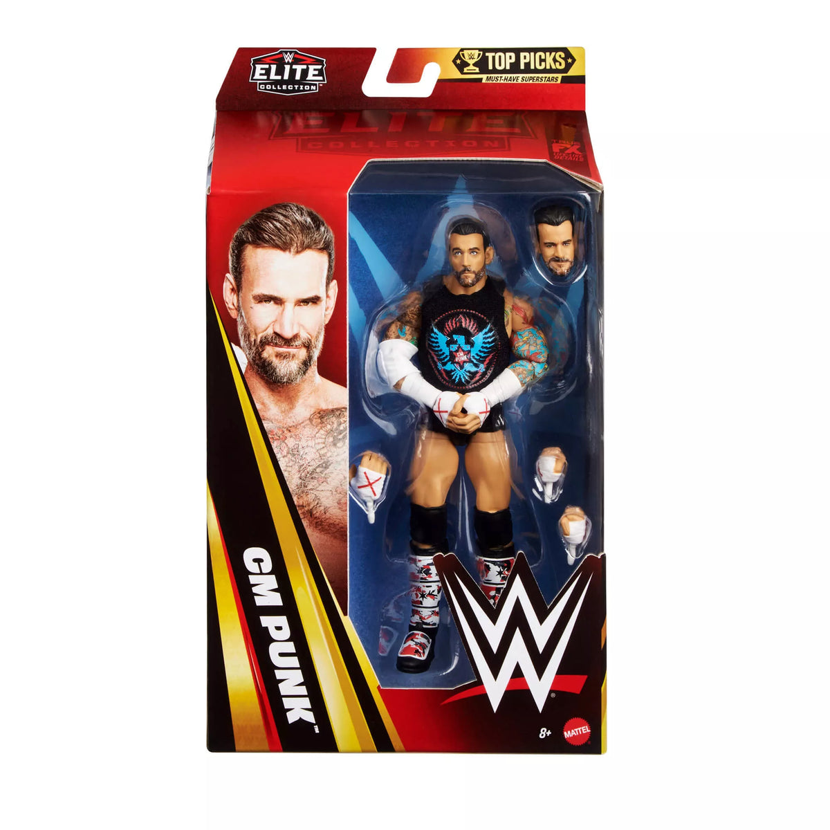 WWE TOP PICKS ELITE imtynininko figūrėlė (GNM28)