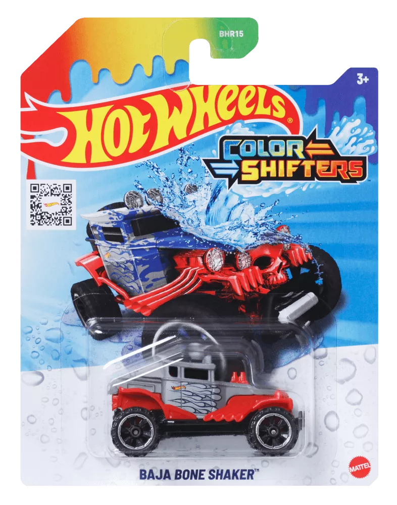 HOT WHEELS automodeliukas – Pakeisk spalvą! (BHR15)