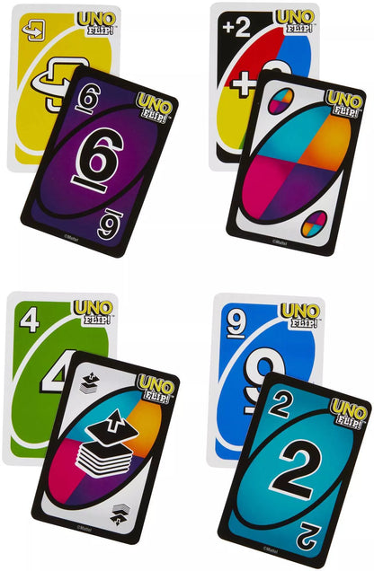 UNO FLIP! – žaidimas su dvipusėmis kortomis (GDR44)