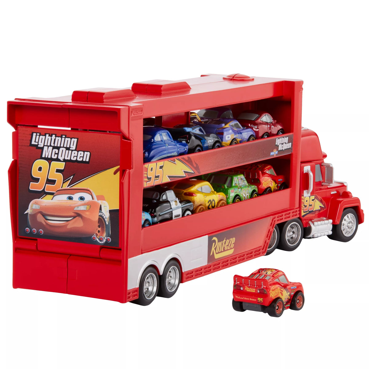 Cars transporteris Makas mini lenktynininkams (GNW34)