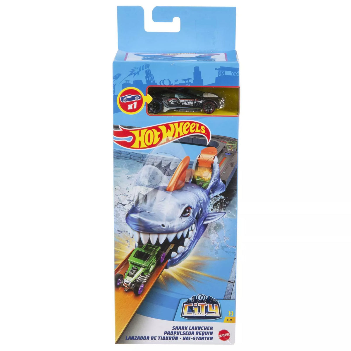 HOT WHEELS CITY trasų paleidiklis (GVF41)