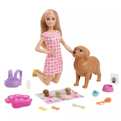 BARBIE šunelių naujagimių rinkinys (HCK75)