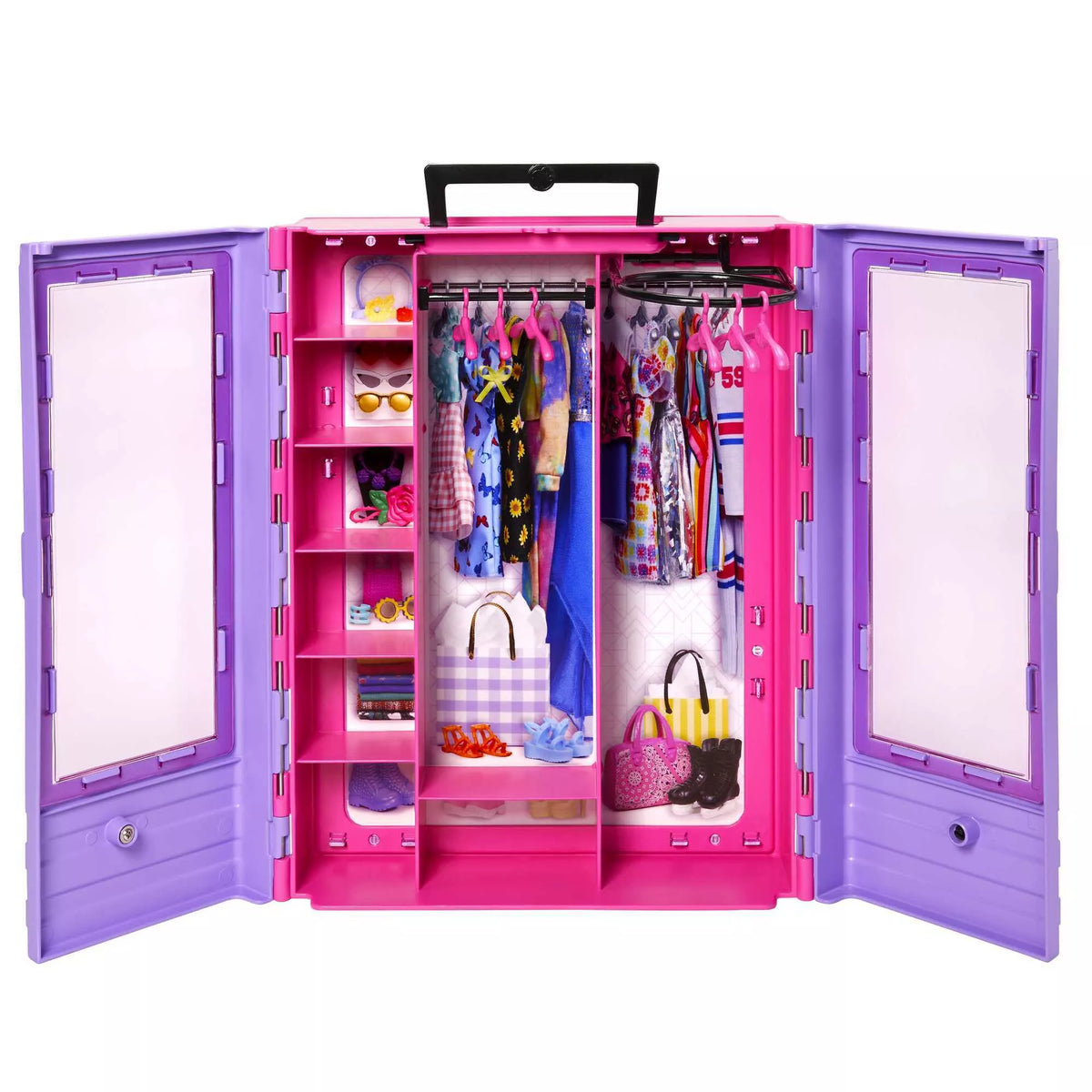 BARBIE rūbų ir aksesuarų spinta (HJL65)